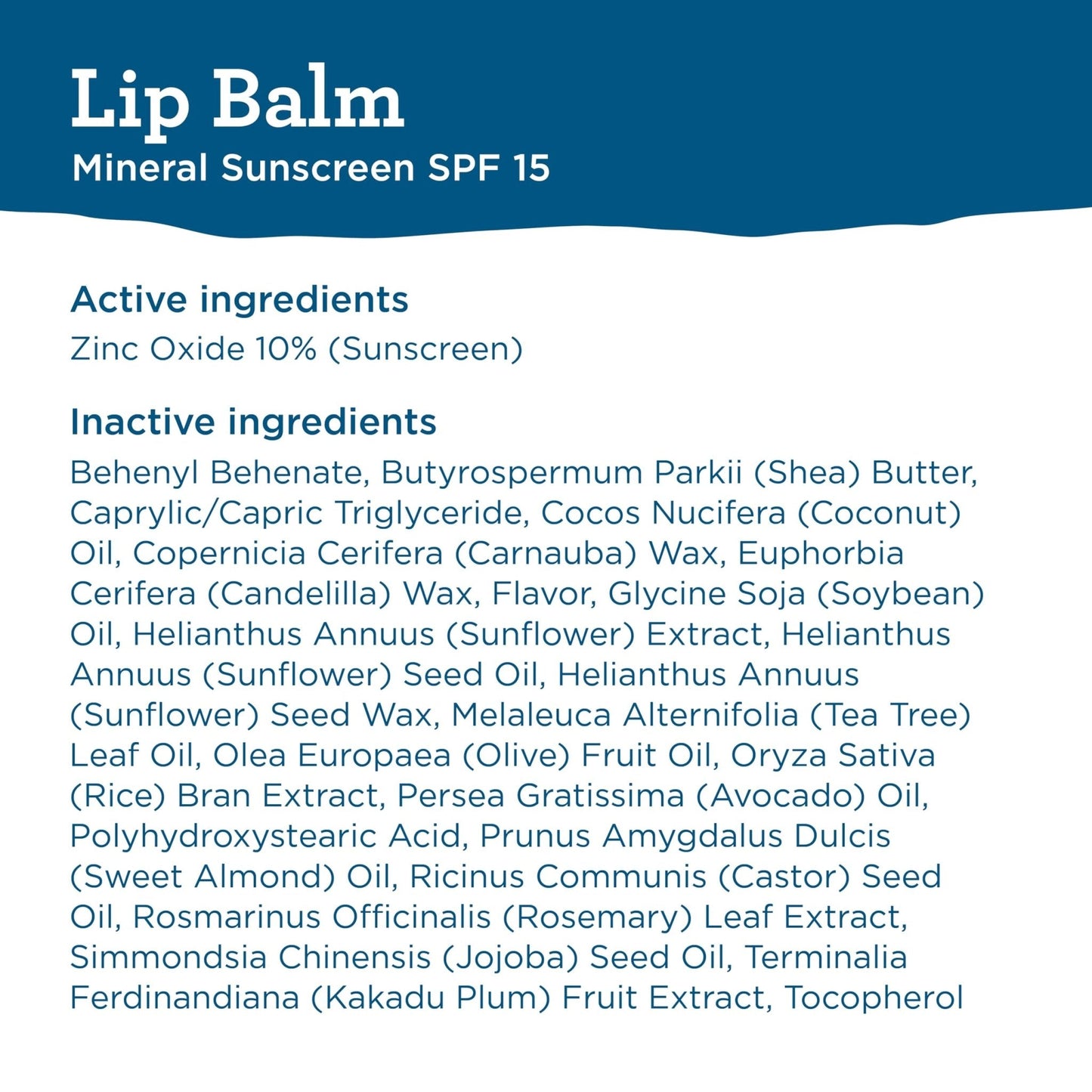 BLUE LIZARD Mineral SPF 15 Lip Balm, 3-Pack: Broad Spectrum Sun Protection, Natural Coconut Flavor, 8 Natural Oils - PrimeBioHealth - canada supplements