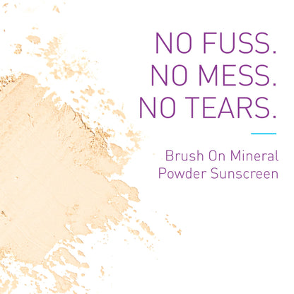 BOB KIDS SPF 30 Brush On Mineral Powder Sunscreen, Broad Spectrum Protection, Water Resistant 80 Mins, Fragrance Free - PrimeBioHealth - canada supplements