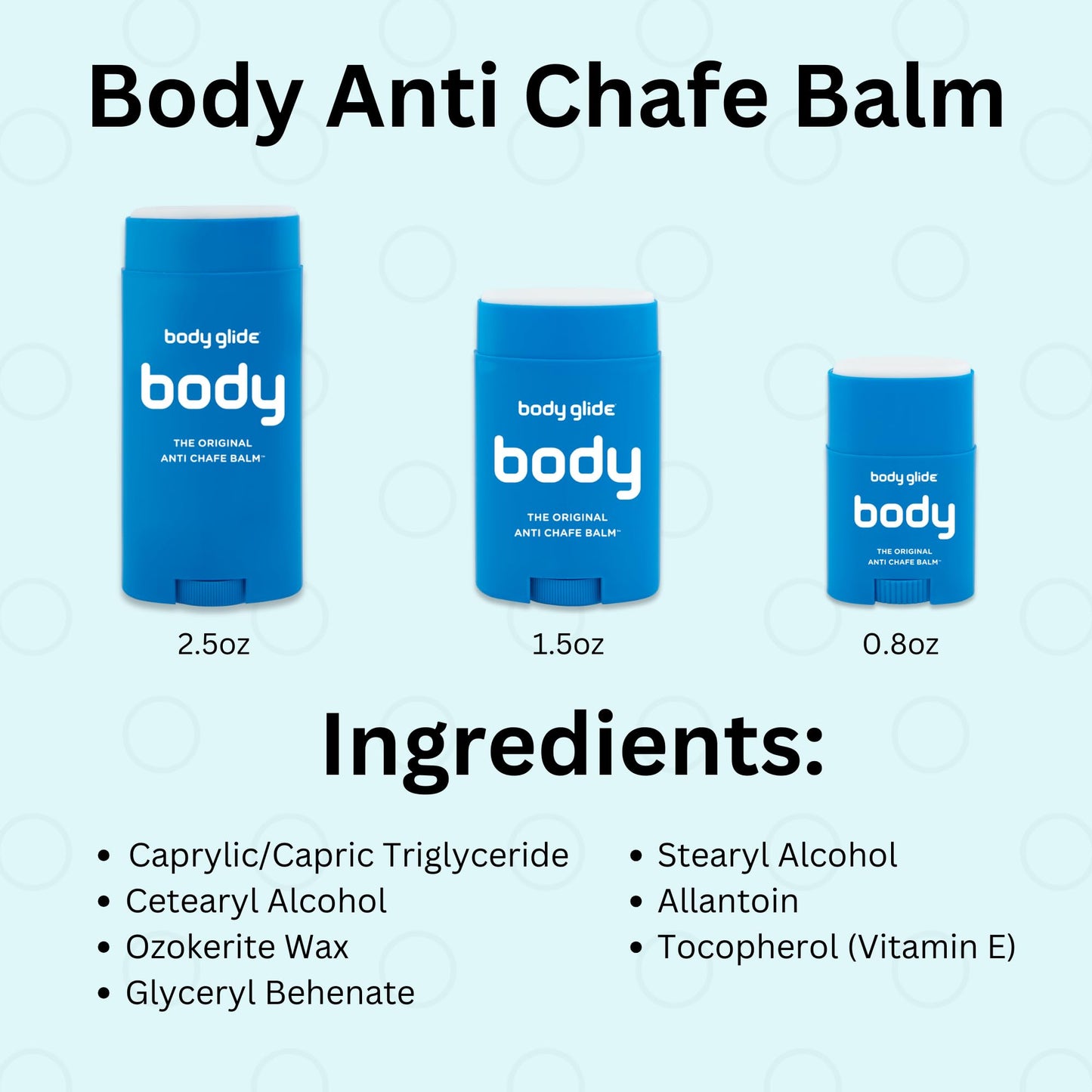 Body Glide Original Anti Chafe Balm | No Chafing Stick | Prevent Arm, Chest, Butt, Thigh, Ball Chafing & Irritation - PrimeBioHealth - canada supplements