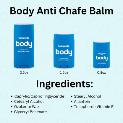 Body Glide Original Anti Chafe Balm | No Chafing Stick | Prevent Arm, Chest, Butt, Thigh, Ball Chafing & Irritation - PrimeBioHealth - canada supplements