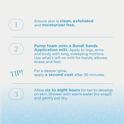 Bondi Sands Dark Self Tanning Foam | Lightweight, Self-Tanner Foam Enriched with Aloe Vera and Coconut - PrimeBioHealth - canada supplements