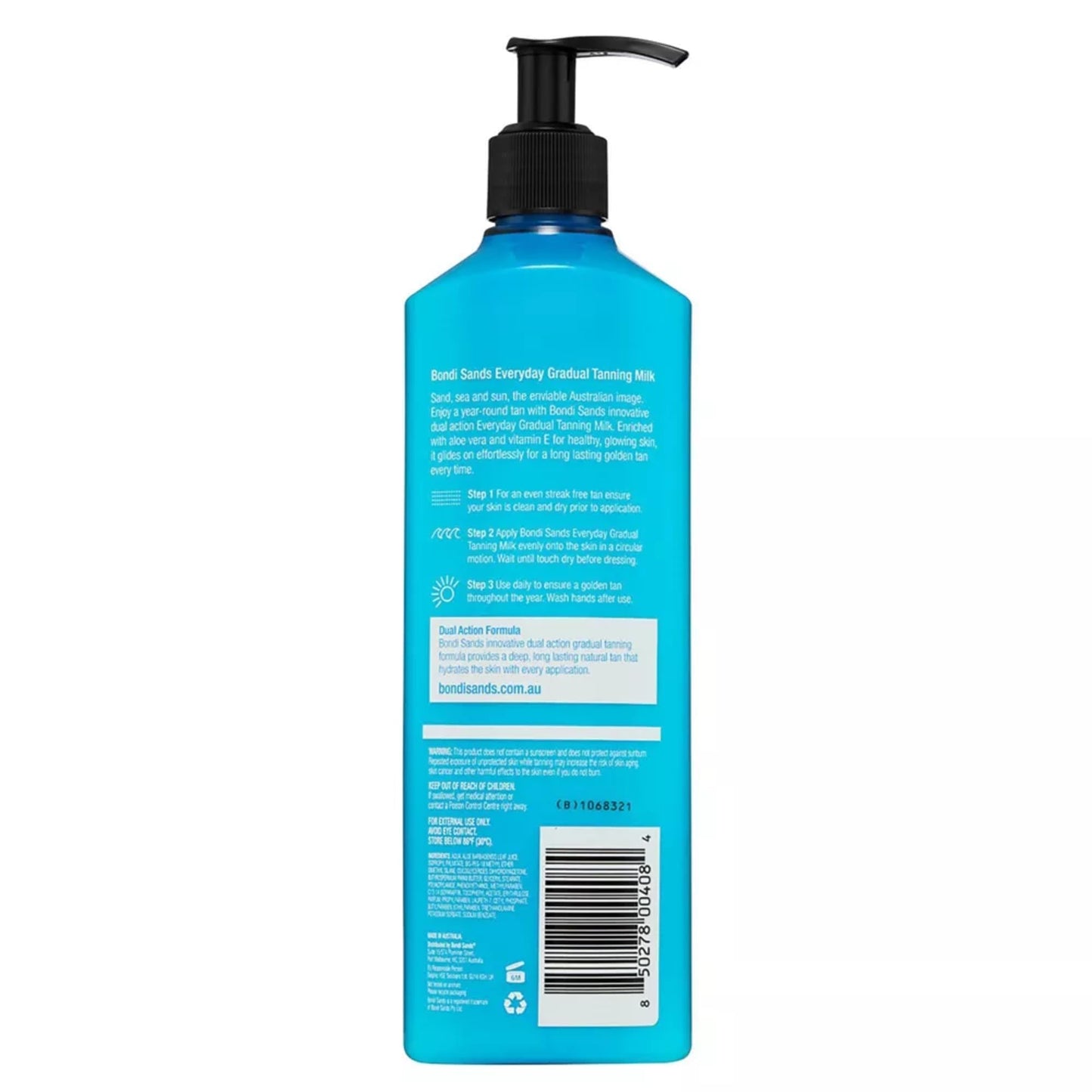 Bondi Sands Everyday Gradual Tanning Milk | Long-lasting, Tanning Body Moisturizer Enriched - PrimeBioHealth - canada supplements