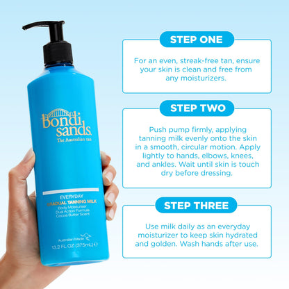 Bondi Sands Everyday Gradual Tanning Milk | Long-lasting, Tanning Body Moisturizer Enriched - PrimeBioHealth - canada supplements