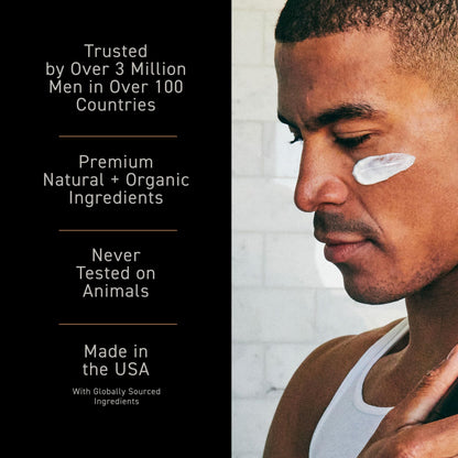 Brickell Men's Restoring Under Eye Cream for Men, Natural and Organic Anti Aging Eye Balm To Reduce Puffiness, Wrinkles, Dark Circles - PrimeBioHealth - canada supplements