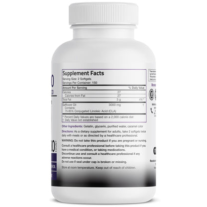 Bronson CLA 3000 Extra High Potency Supports Healthy Weight Management Lean Muscle Mass Non-Stimulating - PrimeBioHealth - canada supplements