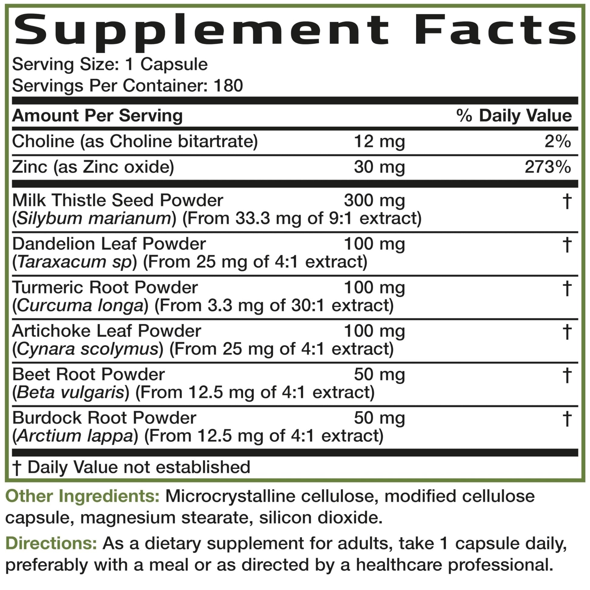 Bronson Liver Detox Advanced Detox & Cleansing Formula Supports Health Liver Function with Milk Thistle, Dandelion Extract, Turmeric, Artichoke Leaf & More, Non-GMO, 60 Vegetarian Capsules - PrimeBioHealth - canada supplements