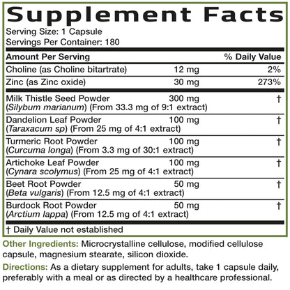 Bronson Liver Detox Advanced Detox & Cleansing Formula Supports Health Liver Function with Milk Thistle, Dandelion Extract, Turmeric, Artichoke Leaf & More, Non-GMO, 60 Vegetarian Capsules - PrimeBioHealth - canada supplements