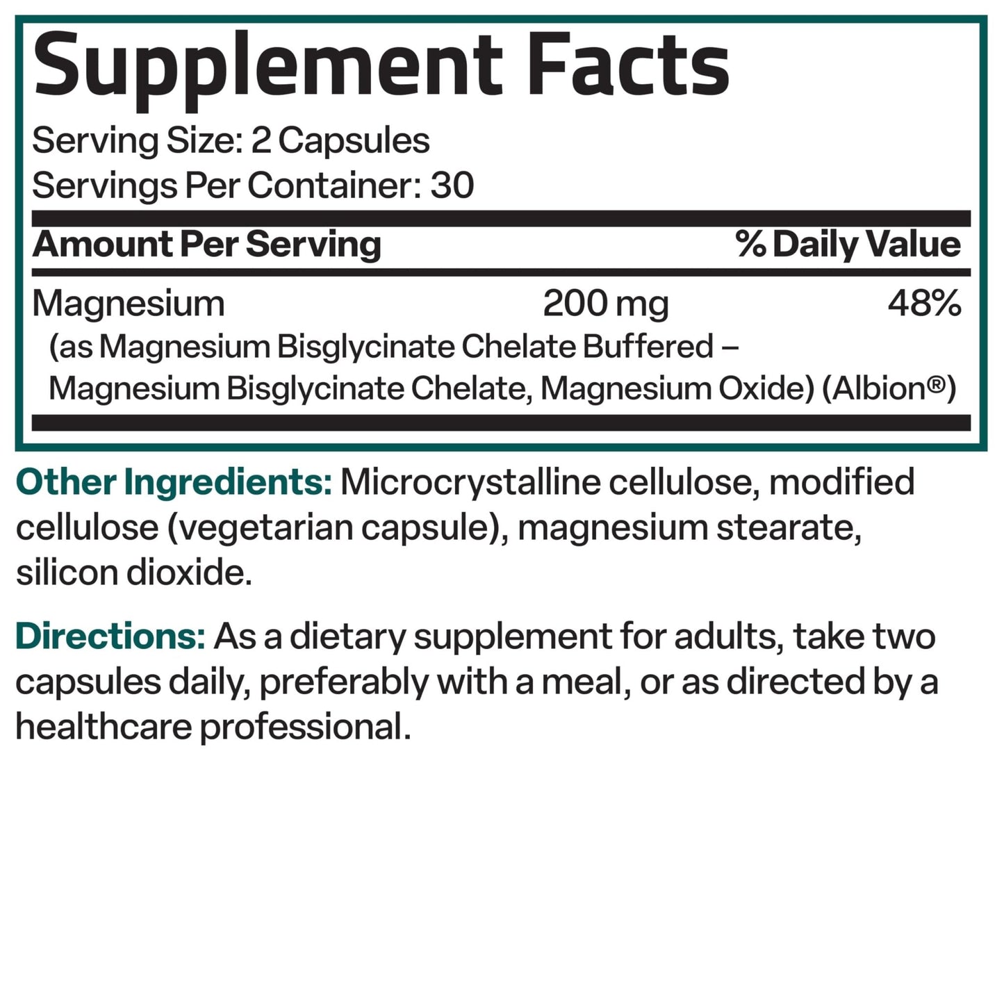 Bronson Magnesium Glycinate 200 MG per Serving Chelated for High Absorption, Gentle On Stomach, Non-GMO, 60 Vegetarian Capsules - PrimeBioHealth - canada supplements