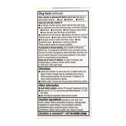 Bufferin Buffered Aspirin (NSAID) Coated Tablets Pain Reliever/Fever Reducer 130 ea (Pack of 3) - PrimeBioHealth - canada supplements