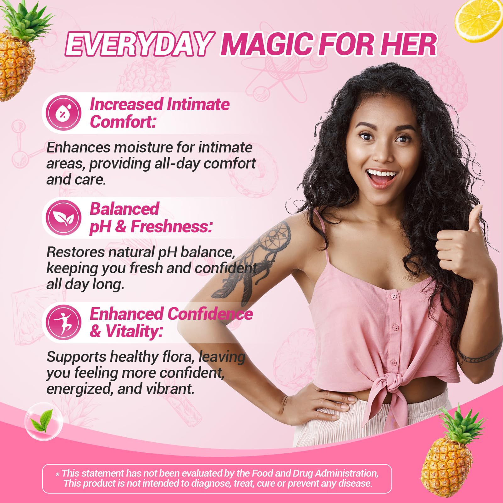 BURMINY Her Juicy Feminine Probiotics Gummies, Premium Feminine Balance Probiotics with Slippery Elm for Women's pH Balance and Freshness – Support Daily Wellness - PrimeBioHealth - canada supplements