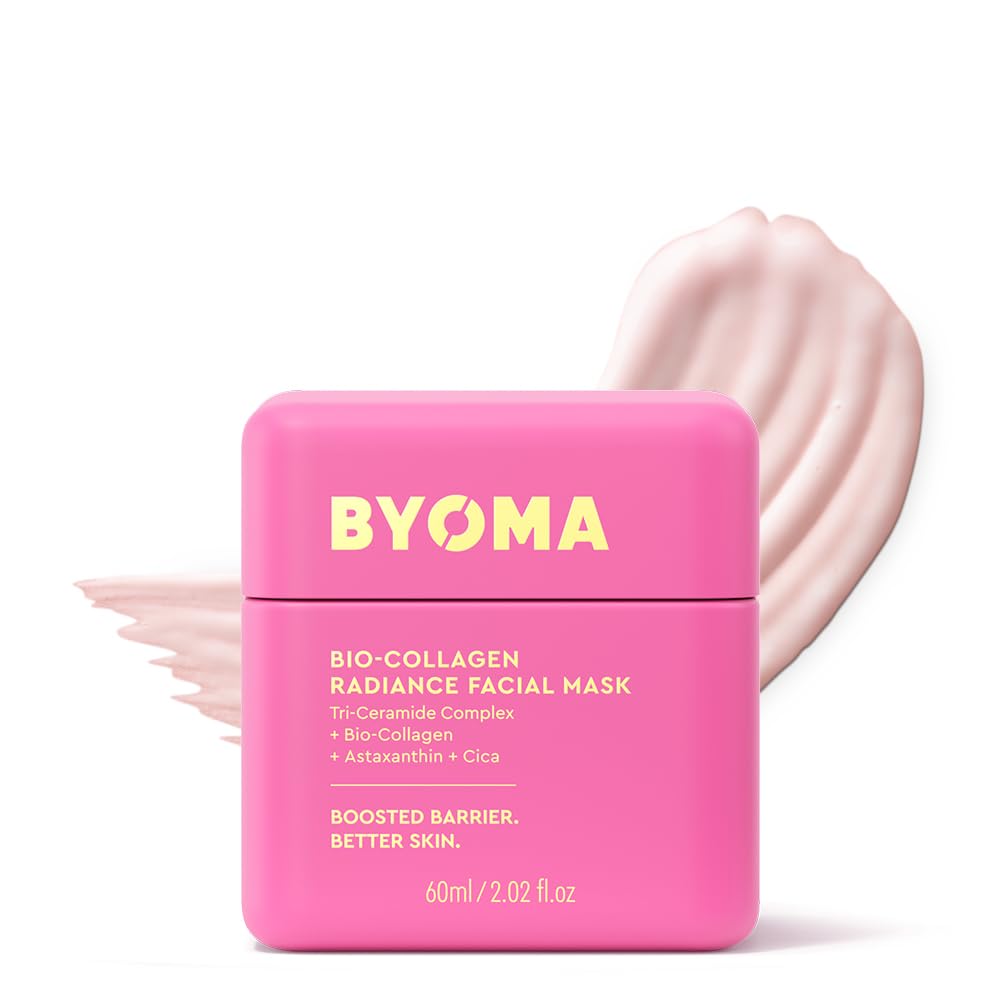 BYOMA Bio-Collagen Radiance Facial Mask - Transformative Liquid Sheet Mask for Glass Skin - Instant radiance, Visibly Improved Elasticity - PrimeBioHealth - canada supplements