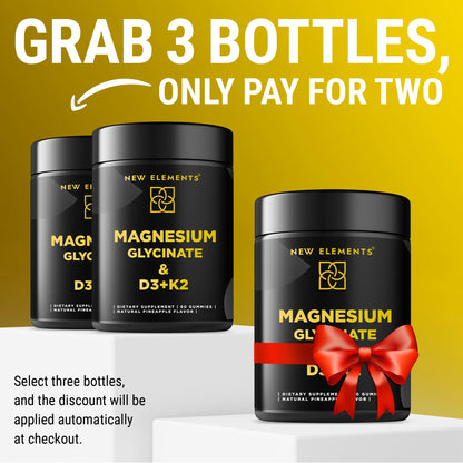 Calm Magnesium Glycinate Gummies 500mg with High-Potency Vitamin D3 10000iu & Vitamin K2 100mcg | Stress Relief, Relaxation & Bone Support for Adults - PrimeBioHealth - canada supplements