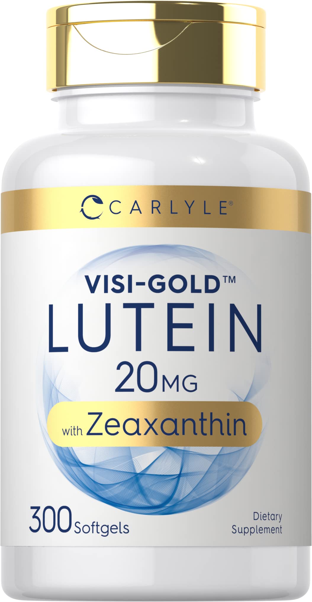 Carlyle Lutein and Zeaxanthin 20mg | 300 Softgels | Eye Health Vitamins | Non-GMO & Gluten Free Supplement - PrimeBioHealth - canada supplements
