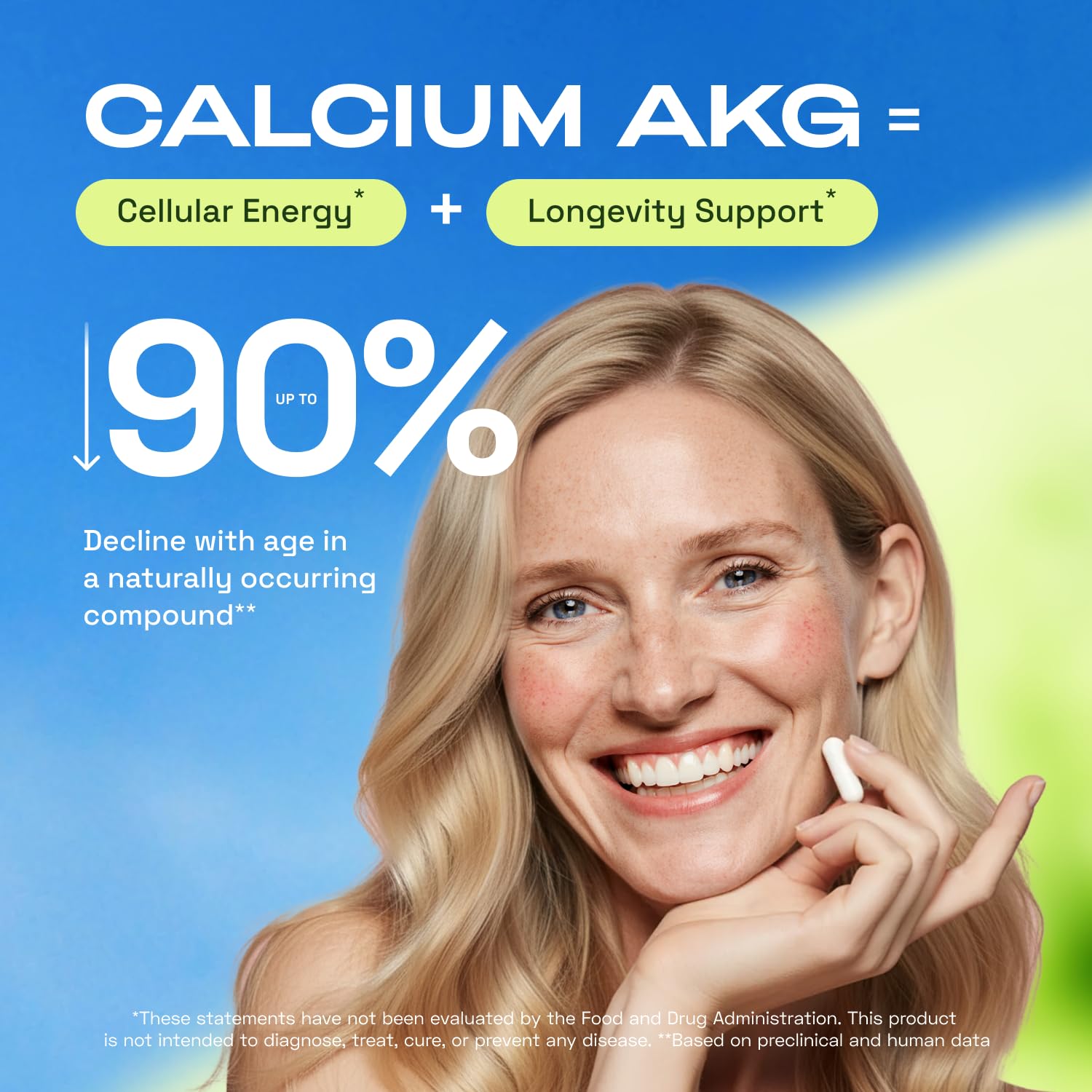 Cata-Kor Hair Skin and Nails Vitamins for Women – Biotin Collagen Hair Supplement | Hyaluronic Acid | Calcium AKG | MSM | Vitamin D3 K2 & C – Hair Growth Vitamins – 30 Day Supply (1 Pack) - PrimeBioHealth - canada supplements