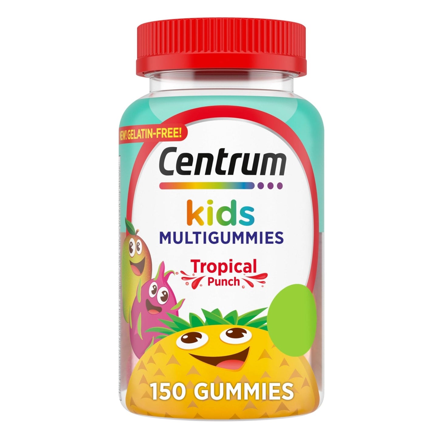 Centrum Kids Multivitamin Gummies, Tropical Punch Flavor Made With Natural Flavors, Stocking Stuffer, 150 Count, 150 Day Supply - PrimeBioHealth - canada supplements