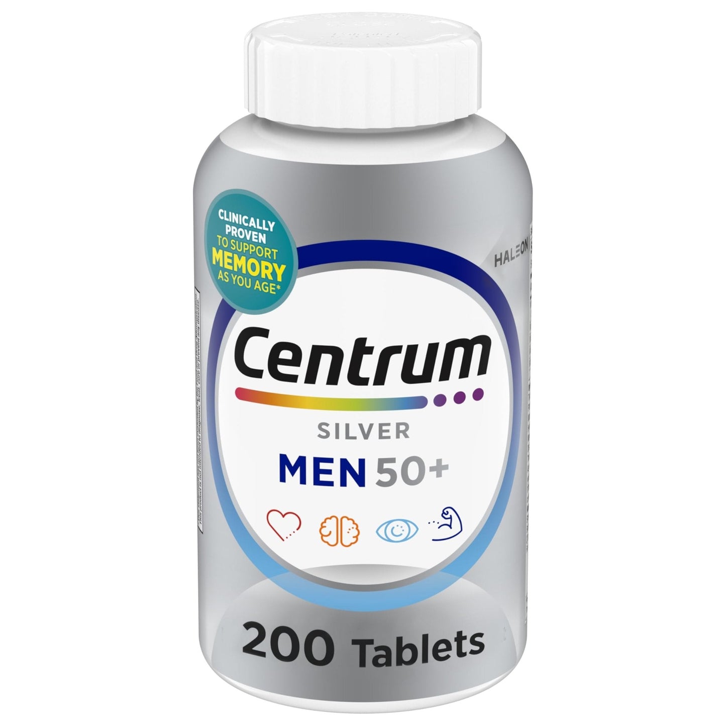 Centrum Silver Men's 50+ Multivitamin with Vitamin D3, B-Vitamins, Zinc for Memory and Cognition - 200 Tablets - PrimeBioHealth - canada supplements