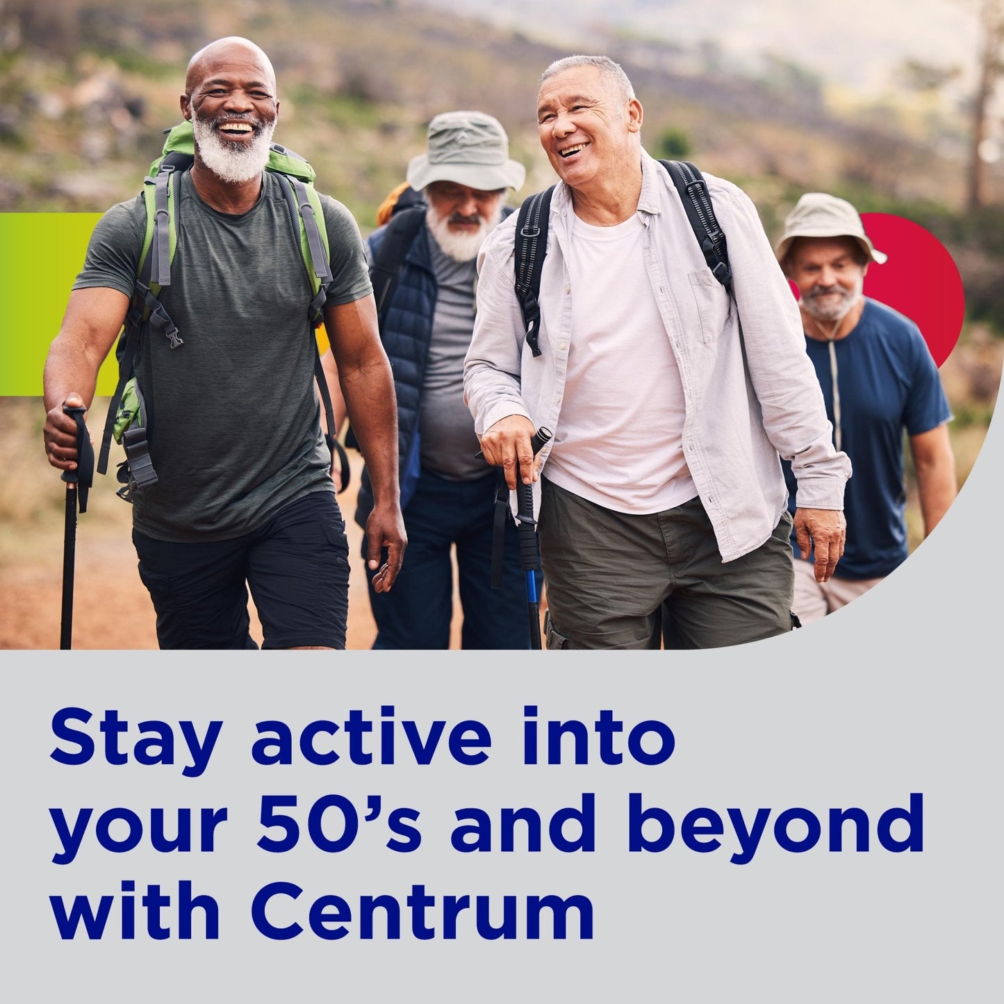 Centrum Silver Men's 50+ Multivitamin with Vitamin D3, B-Vitamins, Zinc for Memory and Cognition - 200 Tablets - PrimeBioHealth - canada supplements