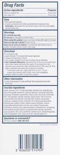 CeraVe 100% Mineral Sunscreen SPF 50, Face sunscreen With Zinc Oxide & Titanium Dioxid - PrimeBioHealth - canada supplements