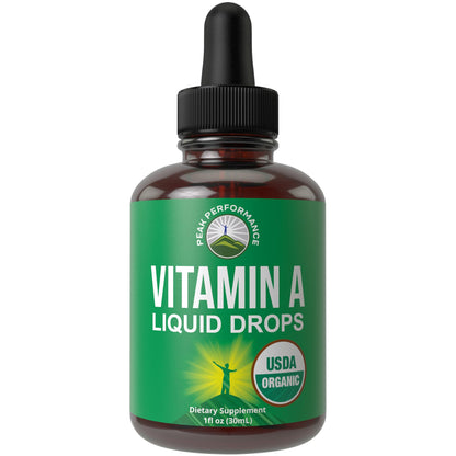 Certified Organic Vitamin A 5000 IU Supplement Capsules - High Potency Vitamins - for Adults, Men, Women, Kids - Made with Carrot Juice - Great for Immune, Skin, Eye Support - Non GMO, Vegan Pills - PrimeBioHealth - canada supplements