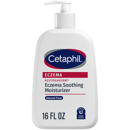 CETAPHIL ECZEMA RESTORADERM Soothing Moisturizer, For Eczema Prone Skin, 16 oz, Fewer Symptom Flare-Ups, 48 Hour Hydration, 1% Skin Protectant - PrimeBioHealth - canada supplements