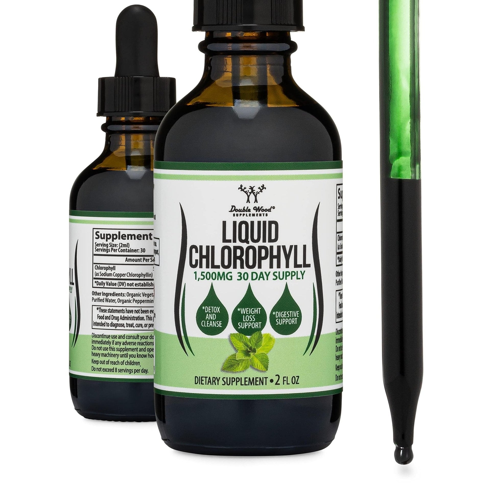 Chlorophyll Liquid Drops - for Digestion, Gut Health, Energy and Detox - Vegan Safe - PrimeBioHealth - canada supplements