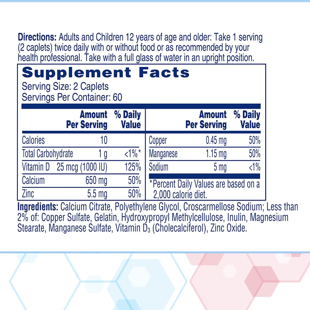 Citracal Maximum Plus Calcium Supplement - Calcium Citrate with Vitamin D3, Zinc, & Essential Minerals for Bone Health Support - PrimeBioHealth - canada supplements
