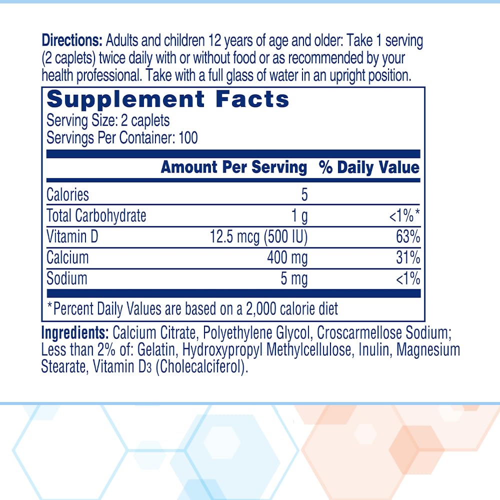 Citracal Petites, 400 mg Calcium Citrate, Easily Absorbed and Highly Soluble with 12.5 mcg - PrimeBioHealth - canada supplements