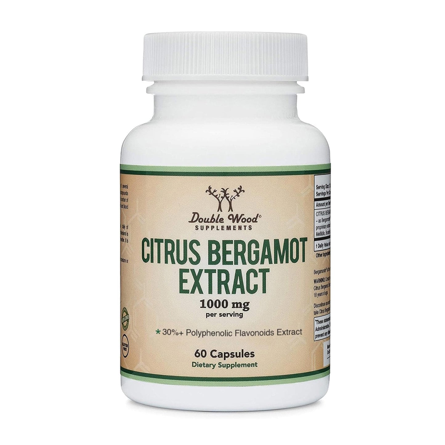 Citrus Bergamot Supplement, 1000mg, 60 Capsules - Supports Healthy Cholesterol & Triglyceride Levels - 1,000mg Servings - PrimeBioHealth - canada supplements