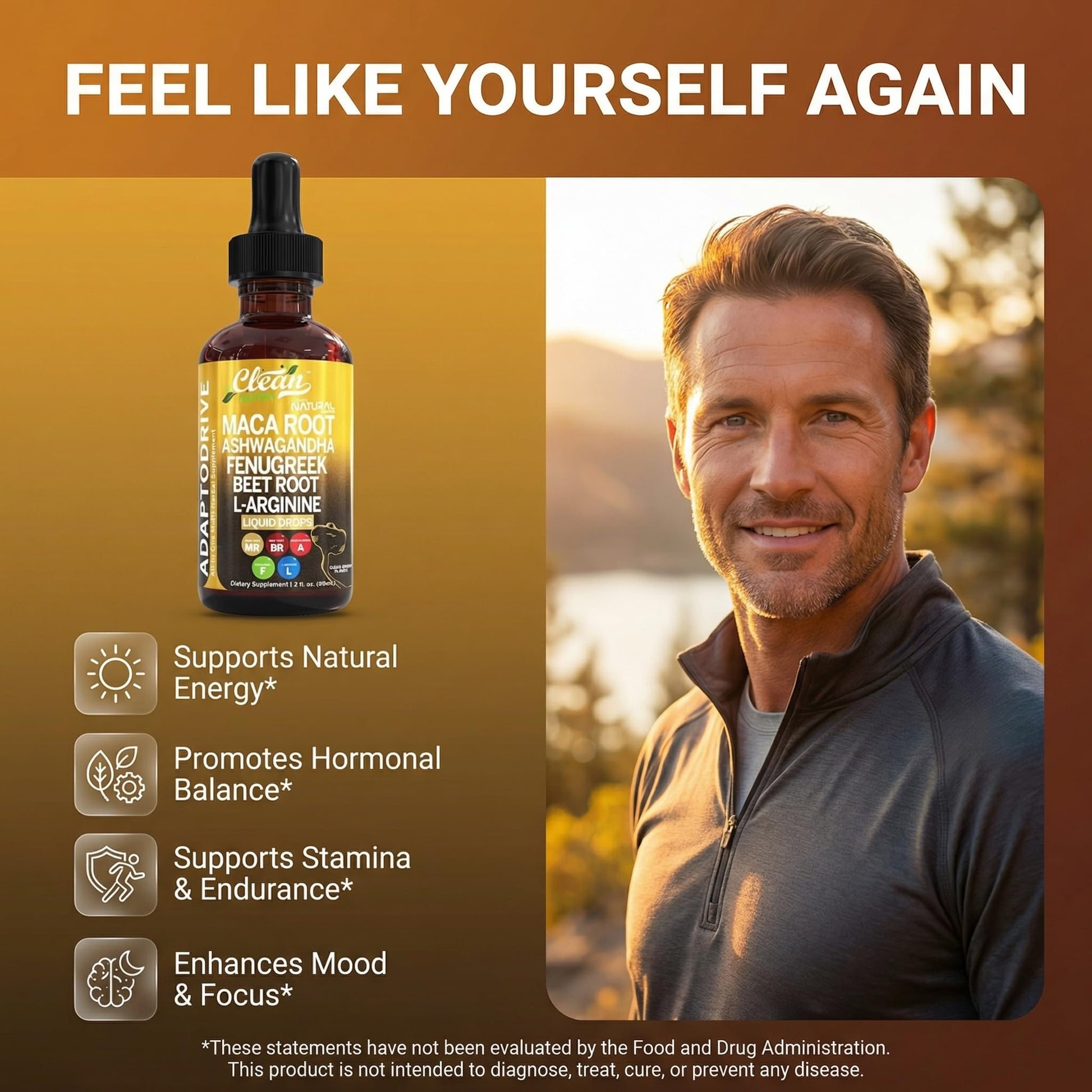 Clean Nutra Organic Maca Root Liquid Drops with Ashwagandha, Fenugreek, Beet Root and L-Arginine Liquid Multivitamin - PrimeBioHealth - canada supplements