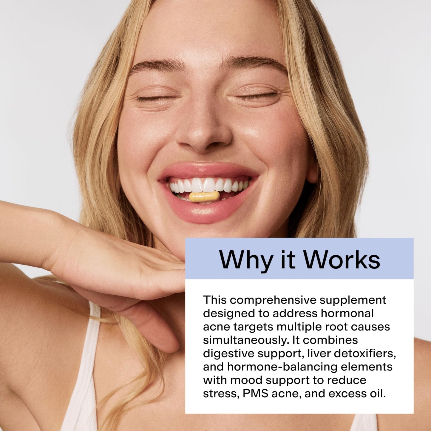 CLEARSTEM - MINDBODYSKIN Hormonal Acne Supplement (5-HTP) - Natural DIM Supplement - Skin Care Vitamins - Hormone Balance, Antioxidants - Gluten Free, - PrimeBioHealth - canada supplements