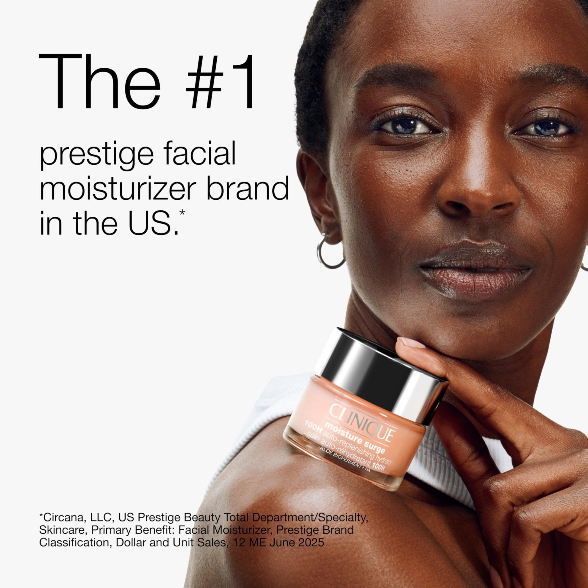 Clinique Moisture Surge 100H Auto-Replenishing Hydrator Oil Free Face Moisturizer | With Hyaluronic Acid, Aloe Bioferment and Vitamins C + E - PrimeBioHealth - canada supplements