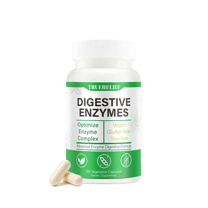Complete Digestive Enzymes Supplement for Gut Health & Bloating Relief - Enhanced with Lipase Amylase Bromelain for Protein Carb - PrimeBioHealth - canada supplements