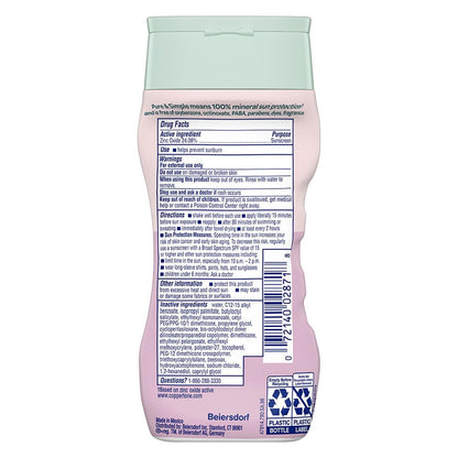 Coppertone Pure and Simple Baby Sunscreen Lotion SPF 50, Zinc Oxide Mineral Sunscreen for Babies, Hypoallergenic and Tear Free, 6 Fl Oz Bottle - PrimeBioHealth - canada supplements