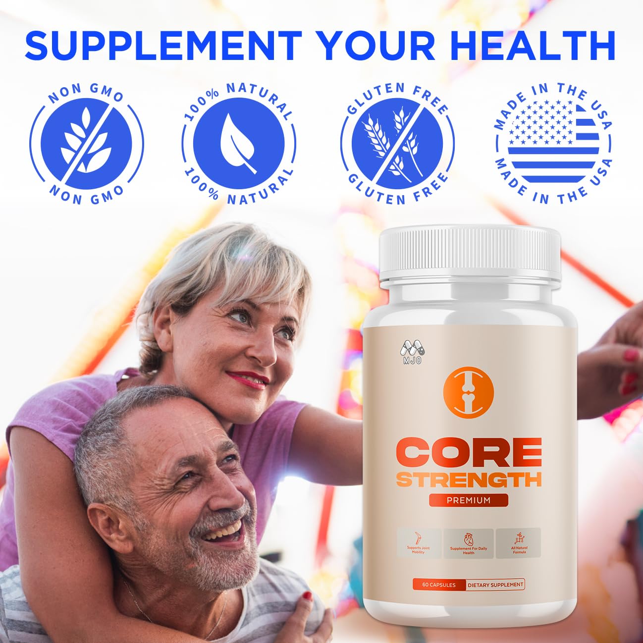 Core Strength Supplement for Joint Support, Official Core Strength Joint Pills with All Natural Ingredients, Advanced Overall Health and Wellness Support - PrimeBioHealth - canada supplements