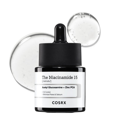 COSRX 15% Niacinamide Face Serum, 0.67 fl oz, Pore Minimizer Serum for Face, Even Skin Tone, Korean Skin Care - PrimeBioHealth - canada supplements