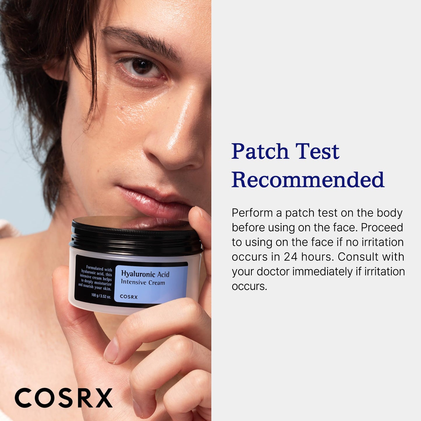 COSRX Hyaluronic Acid Moisturizing Cream, Long-lasting Hydration, Rich Moisturizer for Sensitive Skin 3.52 oz / 100g - PrimeBioHealth - canada supplements