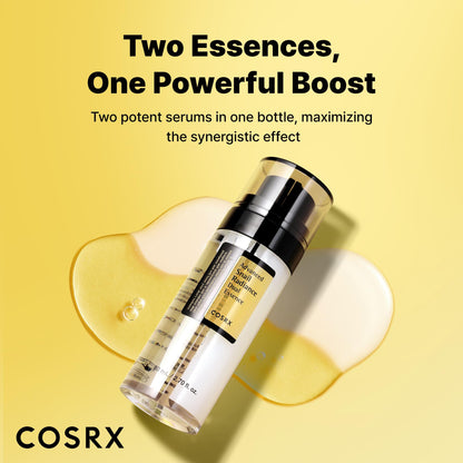 COSRX Snail Mucin 74% + Niacinamide 5% Dual Essence, Anti Aging Face Serum for Dull Skin, Sensitive Skin, Korean Skin Care, 2.70 fl.oz / 80ml - PrimeBioHealth - canada supplements