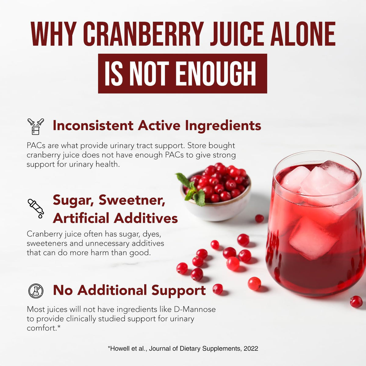 CranEaze®: Cranberry Juice Extract Plus D-Mannose – 36 mg PAC, 100% Soluble PAC - Supports Urinary Tract Health – Most Effective Cranberry Pills for Women, UTI Cranberry Supplement - 60 Capsules - PrimeBioHealth - canada supplements