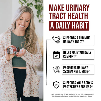 CranEaze®: Cranberry Juice Extract Plus D-Mannose – 36 mg PAC, 100% Soluble PAC - Supports Urinary Tract Health – Most Effective Cranberry Pills for Women, UTI Cranberry Supplement - 60 Capsules - PrimeBioHealth - canada supplements