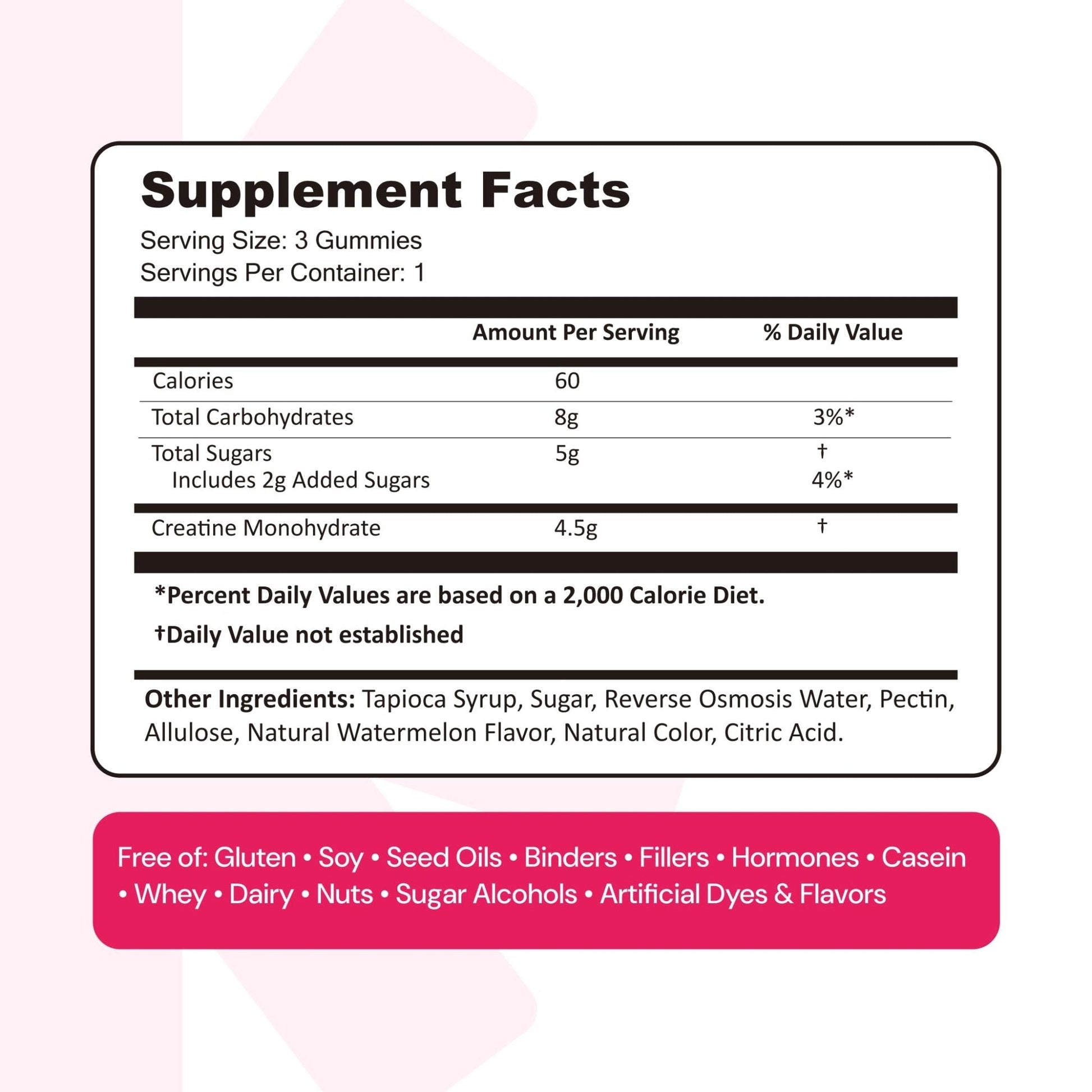 Create Creatine Monohydrate Gummies for Men & Women, Boost Focus, Strength, and Endurance, Anti-Melting Formula, Vegan, Gluten-Free, Non-GMO - PrimeBioHealth - canada supplements