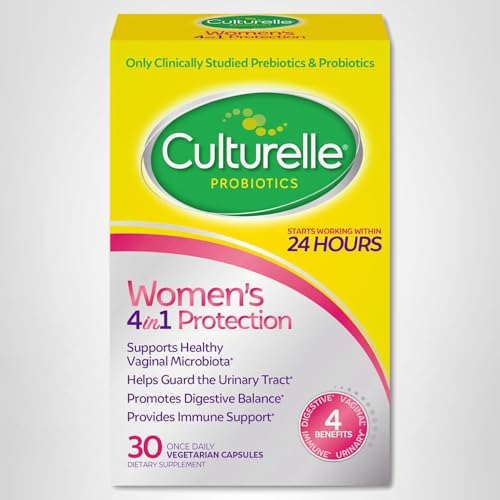 Culturelle 4-in-1 Probiotics for Women, Daily Probiotic & Prebiotic Supplement to Support Vaginal Health, Digestive Health, Immune Health - PrimeBioHealth - canada supplements