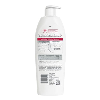 Curel Ultra Healing Intensive Fragrance-Free Lotion For Extra-Dry Skin, Dermatologist Recommended, Ideal for Sensitive Skin - PrimeBioHealth - canada supplements