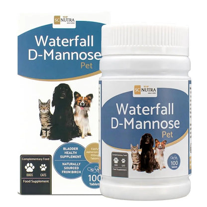 D-Mannose Pet Tablets for Cats & Dogs by SC Nutra - PrimeBioHealth - canada supplements