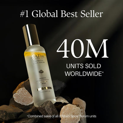 d'alba Piedmont Italian White Truffle First Aromatic Spray Serum, Fragrant VEGAN Glowy Antioxidant Face Mist - PrimeBioHealth - canada supplements