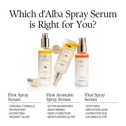d'alba Piedmont Italian White Truffle First Aromatic Spray Serum, Fragrant VEGAN Glowy Antioxidant Face Mist - PrimeBioHealth - canada supplements