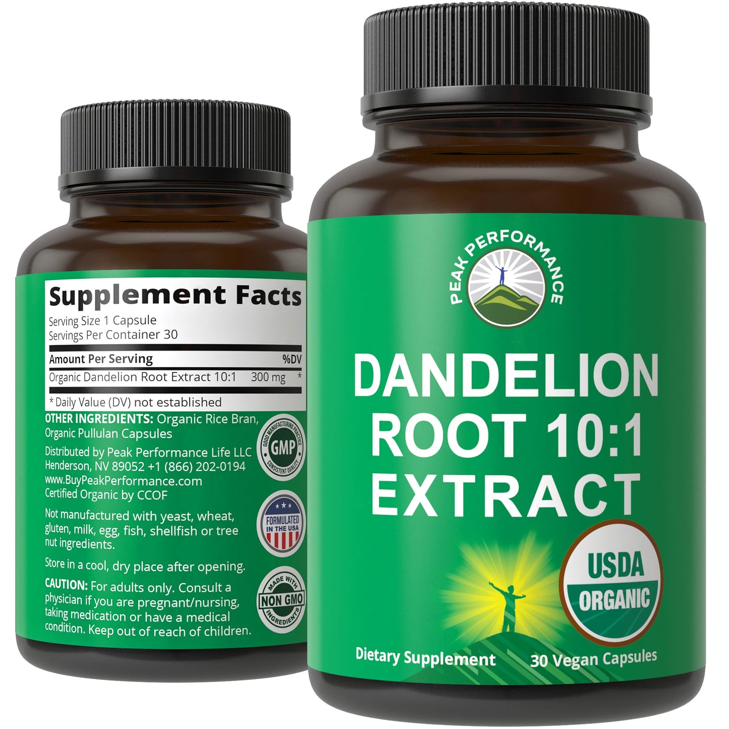 Dandelion Root Extract. USDA Organic Vegan Herbal Liquid Tincture Dandelions Supplement for Women and Men. Leaf Tonic for Immune, Liver, Gut Health. Zero Sugar, Gluten Free Supplements Not Capsules - PrimeBioHealth - canada supplements