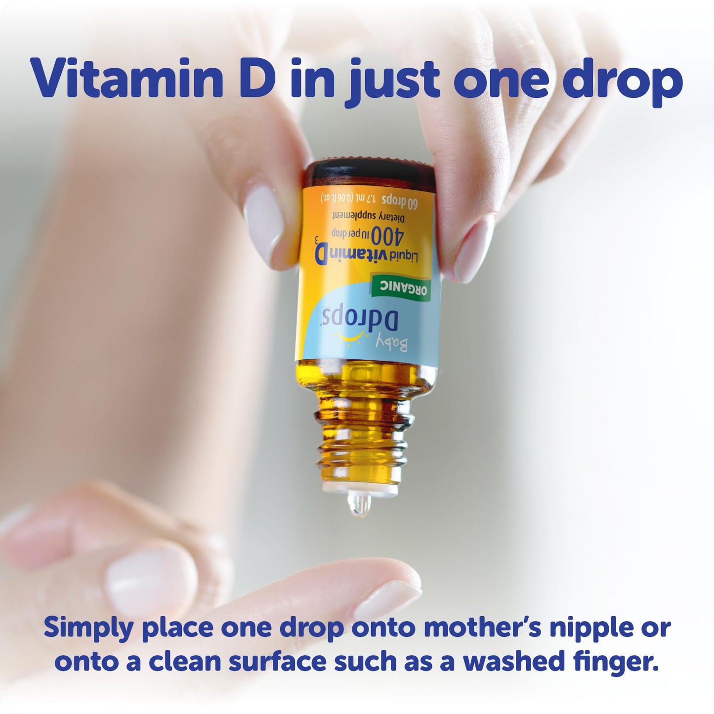 Ddrops Baby 400 IU, Vitamin D, 60 Drops 1.7mL (0.06 Fl. Oz (Pack of 1)) - PrimeBioHealth - canada supplements