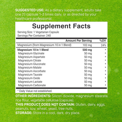 DEAL SUPPLEMENT Vitamin D3 10,000iu + K2 200mcg Softgels & Magnesium Complex Veggie Capsules Bundle – Essential Sunshine Vitamins with Coconut Oil – High Absorption Chelated Minerals, 10-in-1 - PrimeBioHealth - canada supplements