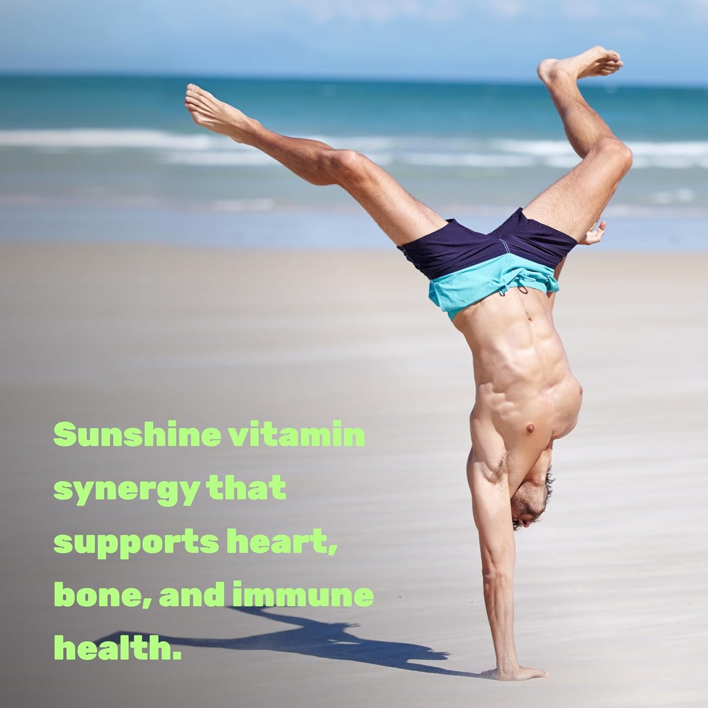 DEAL SUPPLEMENT Vitamin D3 2,000 IU + K2 MK7 50mcg Softgels | 2-in-1 Complex with Virgin Coconut Oil | Supports Heart, Bone, Teeth & Immune Health | Easy to Swallow - PrimeBioHealth - canada supplements