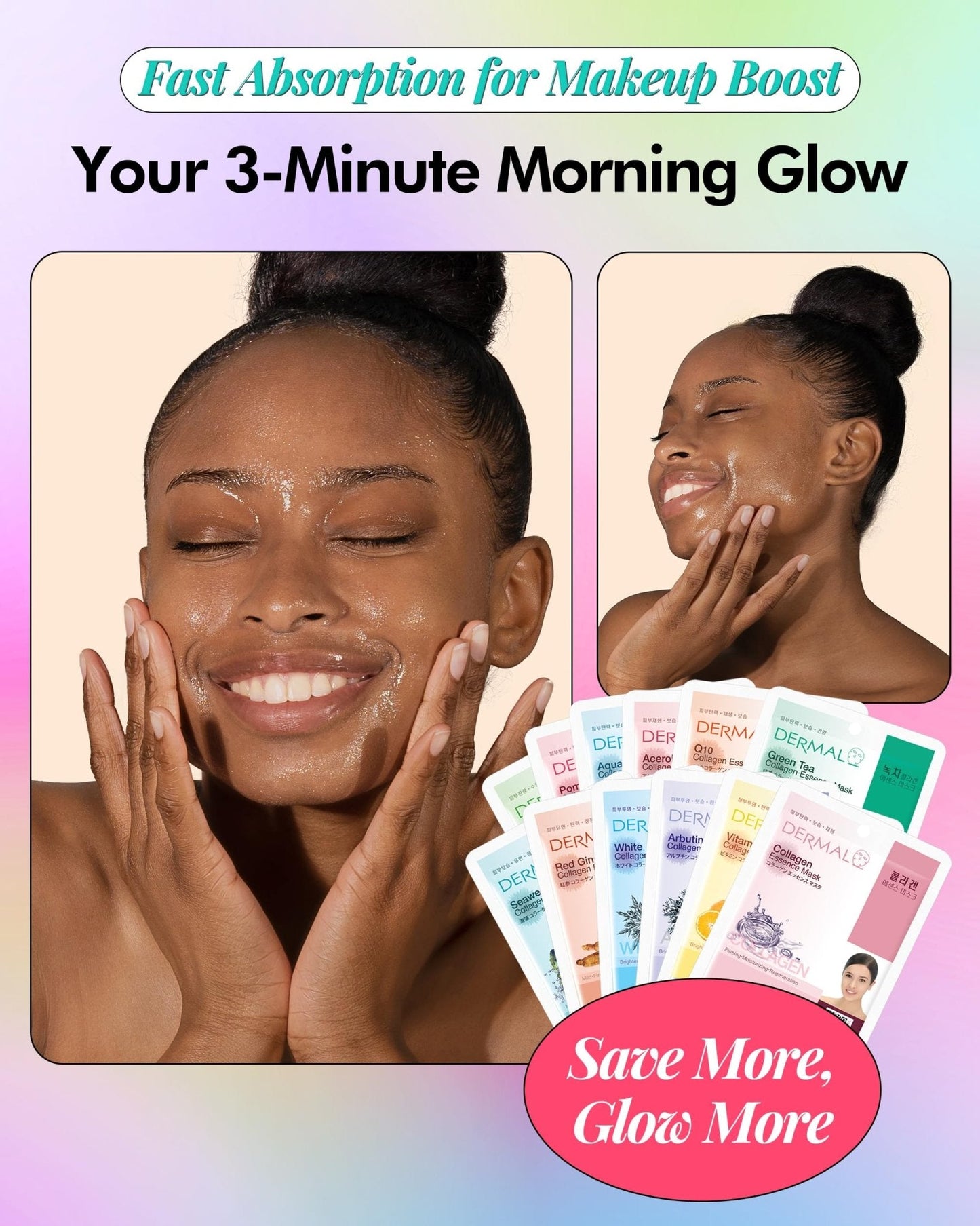 DERMAL 24 Combo Pack Made in Korea Facial Mask – 20+ Years of K-Beauty Experience, - PrimeBioHealth - canada supplements